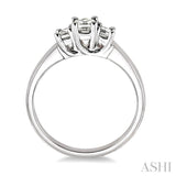 PAST PRESENT & FUTURE DIAMOND RING