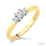 PAST PRESENT & FUTURE DIAMOND RING