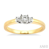 PAST PRESENT & FUTURE DIAMOND RING