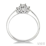 PAST PRESENT & FUTURE DIAMOND RING