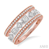 STACKABLE DIAMOND RING SET
