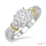 LOVEBRIGHT BRIDAL DIAMOND RING