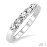 FIVE STONE DIAMOND WEDDING BAND