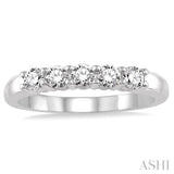 FIVE STONE DIAMOND WEDDING BAND