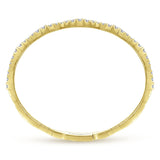14K Yellow Gold Bracelet BG3707-65Y45JJ