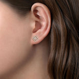 14K Yellow Gold Earring EG12221Y45JJ