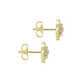 14K Yellow Gold Earring EG12221Y45JJ