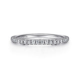 14K White Gold Wedding Band WB11794R3W44JJ