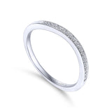 14K White Gold Wedding Band WB11721R4W44JJ