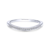 14K White Gold Wedding Band WB11721M6W44JJ