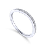 14K White Gold Wedding Band WB11721M6W44JJ