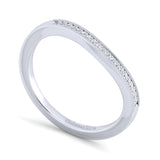 14K White Gold Wedding Band WB11721R3W44JJ