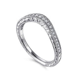 14K White Gold Wedding Band WB12579R4W44JJ