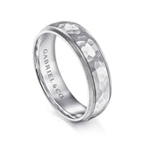 14K White Gold Wedding Band MBL0106-60W4JJJ