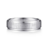 14K White Gold Wedding Band MBM0126-60W4JJJ