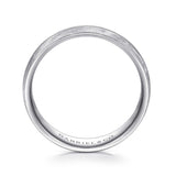 14K White Gold Wedding Band MBM0163-60W4JJJ