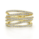 14K White Gold Ring LR50964Y45JJ