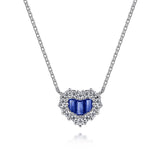 14K White Gold Necklace NK1002W45SA