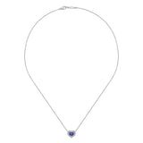 14K White Gold Necklace NK1002W45SA