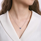 14K White Gold Necklace NK1002W45SA