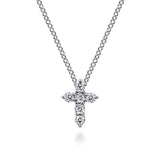14K White Gold Necklace NK2664W45JJ