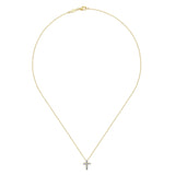 14K White Gold Necklace NK2665Y44JJ