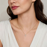 14K White Gold Necklace NK2665Y44JJ