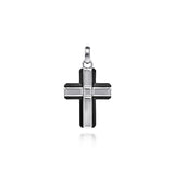 14K White Gold, 14K Rose Gold Necklace PCM20019TVJJJ
