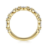 14K White Gold Wedding Band AN16459Y44JJ