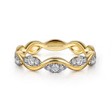 14K White Gold Ring LR52666Y45JJ