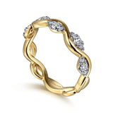 14K White Gold Ring LR52666Y45JJ