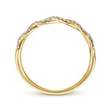 14K White Gold Ring LR52078Y45JJ