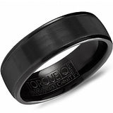 Precious Metal (No Stones) Wedding Bands  -  Men'