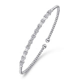 14K White Gold Bracelet BG4228-6W45JJ
