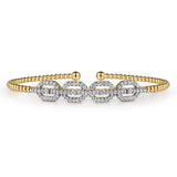 14K Yellow Gold Bracelet BG4229-6Y45JJ