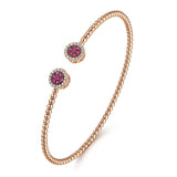 14K Rose Gold Bracelet BG4244-6K45RA