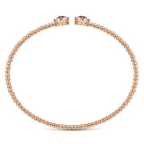 14K Rose Gold Bracelet BG4244-6K45RA