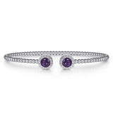 14K White Gold Bracelet BG4245-6W45AM