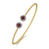 14K Yellow Gold Bracelet BG4245-6Y45GN