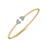 14K Yellow Gold, 14K White Gold Bracelet BG4253-6M45JJ