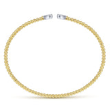 14K Yellow Gold, 14K White Gold Bracelet BG4253-6M45JJ