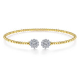 14K Yellow Gold, 14K White Gold Bracelet BG4254-6M45JJ