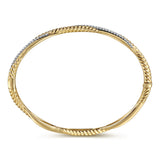 14K Yellow Gold Bracelet BG4275-65Y45JJ