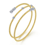 14K Yellow Gold, 14K White Gold Bracelet BG4277-6M45JJ