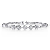 14K White Gold Bracelet BG4335-6W45JJ