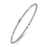 14K White Gold Bracelet BG4419-6W4JJJ