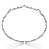 14K White Gold Bracelet BG4421-6W4JJJ