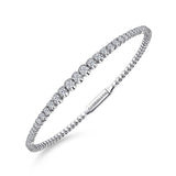 14K White Gold Bracelet BG4431-65W45JJ