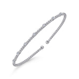 14K White Gold Bracelet BG4436-6W45JJ