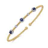 14K Yellow Gold, 14K White Gold Bracelet BG4438-6M45SA